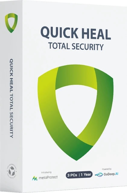 Quick Heal Total Security 3 User 1 Year